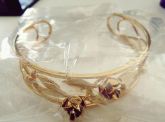 Bracelete Dourado trabalhado